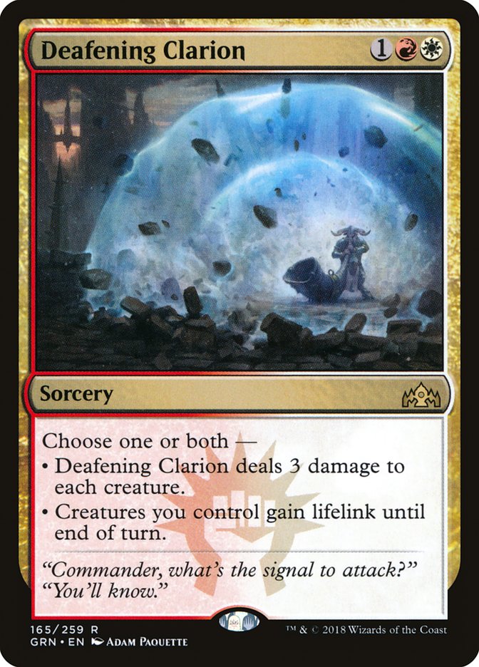 Deafening Clarion 165/259 (Guilds of Ravnica)  | Good Games Cannington