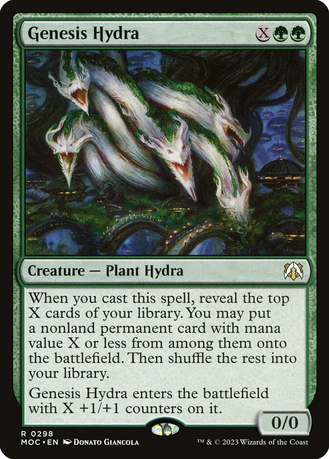 Genesis Hydra 298/444 (Commander: March of the Machine)  | Good Games Cannington