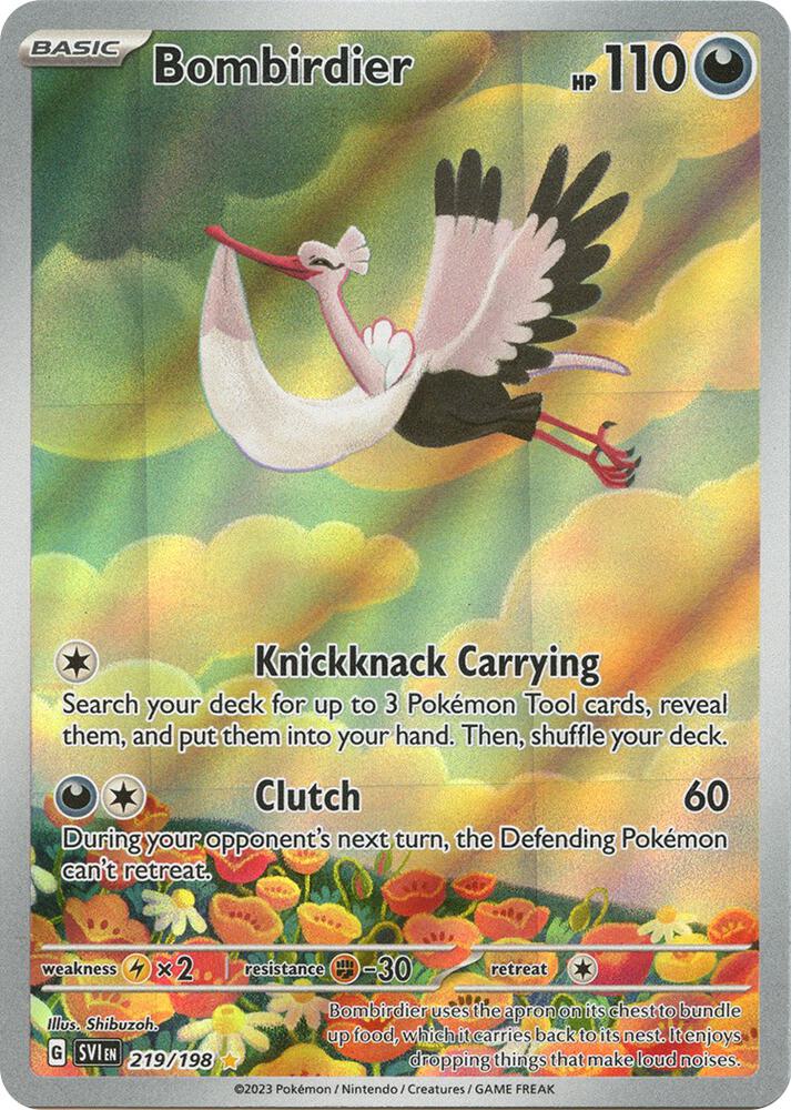 Bombirdier 219 198 (SV01: Scarlet & Violet Base Set)  - Holofoil | Good Games Cannington