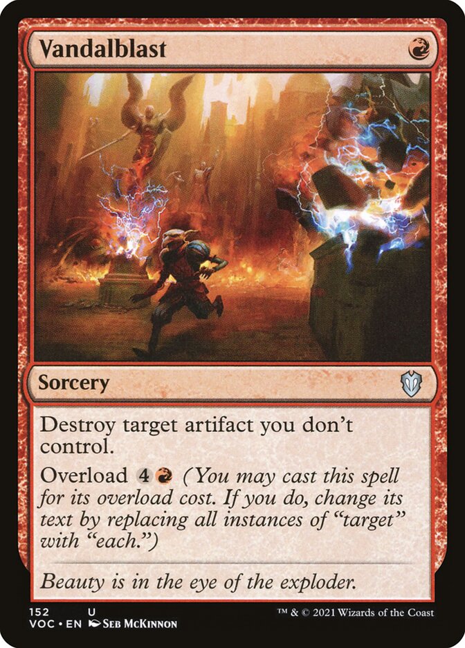 Vandalblast 152 (Commander: Innistrad: Crimson Vow)  | Good Games Cannington