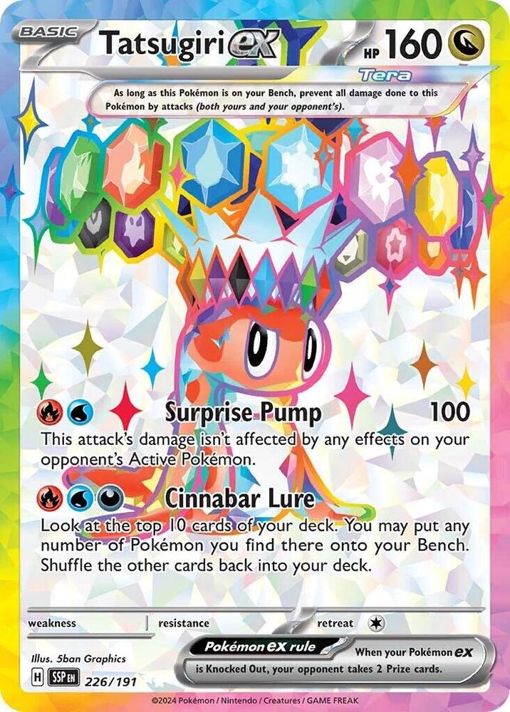 Tatsugiri ex 226/191 (SV08: Surging Sparks)  - Holofoil | Good Games Cannington