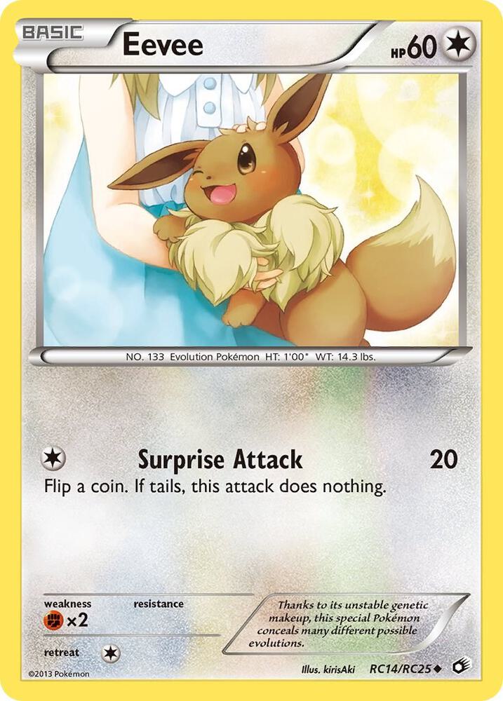 Eevee RC14/RC25 (Legendary Treasures: Radiant Collection)  - Holofoil | Good Games Cannington