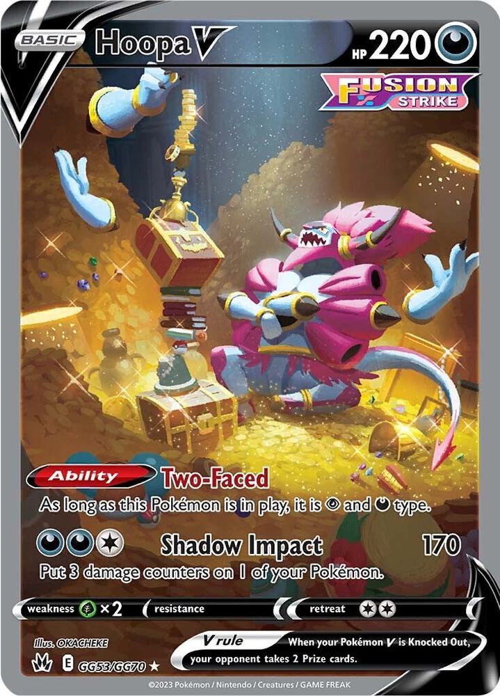 Hoopa V GG53/GG70 (Crown Zenith: Galarian Gallery)  - Holofoil | Good Games Cannington