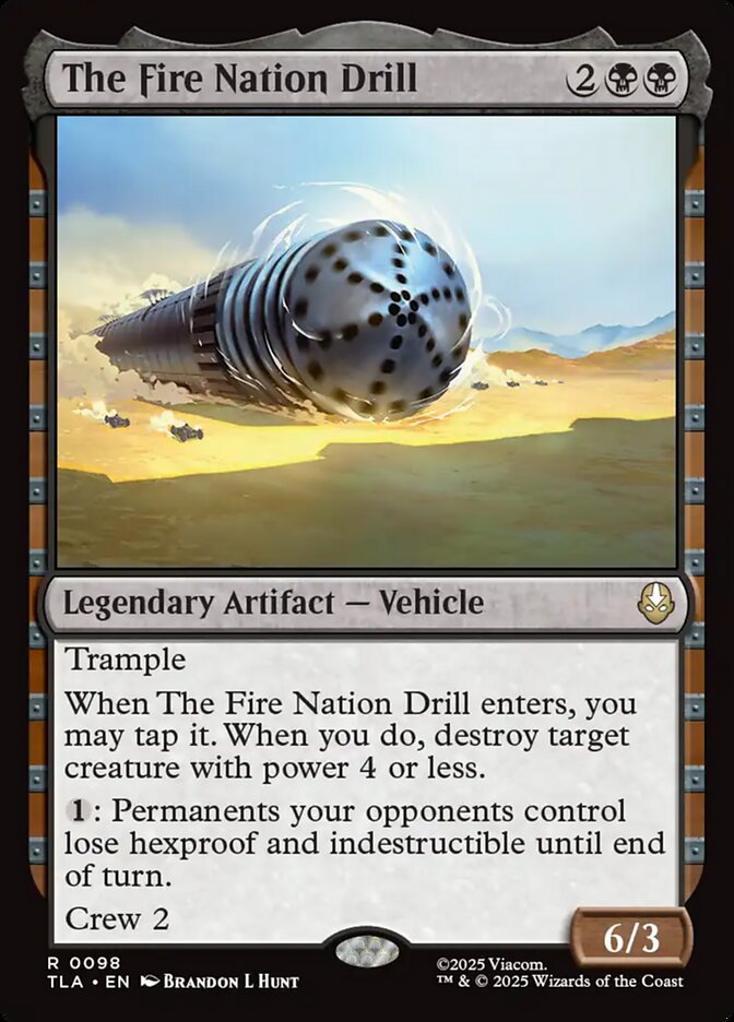 The Fire Nation Drill 98/286 (Avatar: The Last Airbender)  - Foil | Good Games Cannington