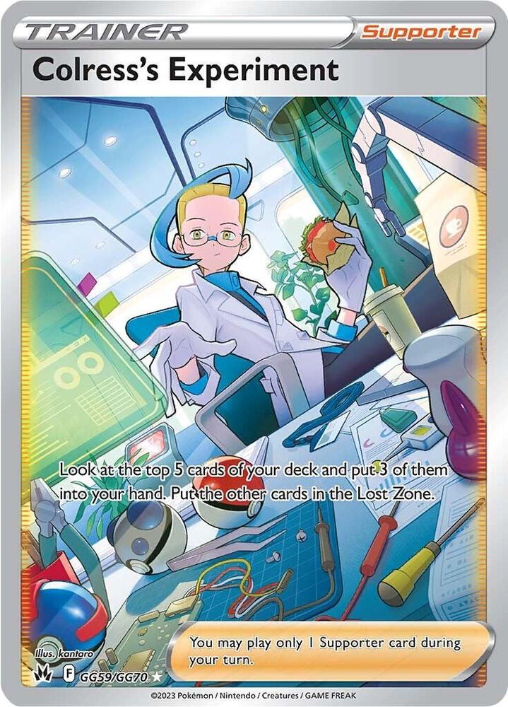 Colresss Experiment GG59/GG70 (Crown Zenith: Galarian Gallery)  - Holofoil | Good Games Cannington