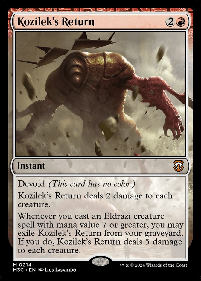 Kozilek's Return 214/411 (Commander: Modern Horizons 3)  | Good Games Cannington
