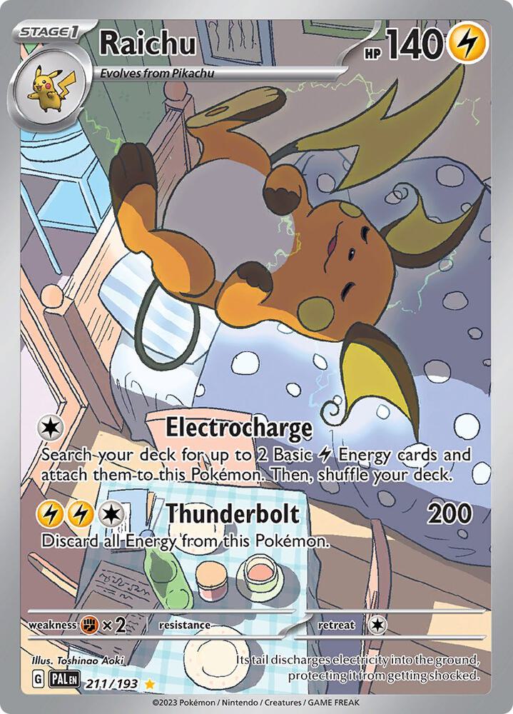Raichu 211/193 (SV02: Paldea Evolved)  - Holofoil | Good Games Cannington