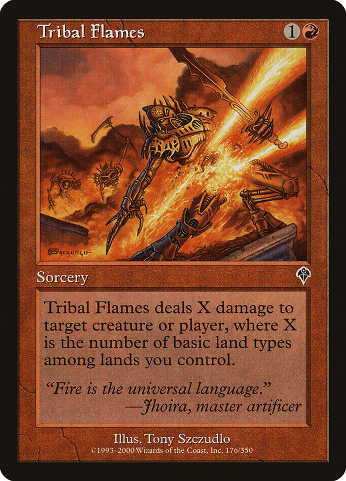 Tribal Flames 176/350 (Invasion)  | Good Games Cannington