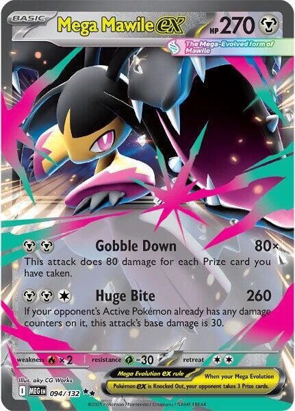 Mega Mawile ex 094 132 094/132 (ME01: Mega Evolution)  - Holofoil | Good Games Cannington