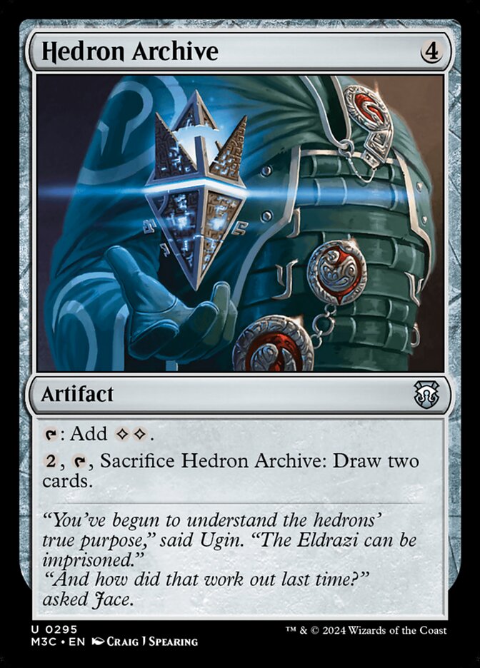 Hedron Archive 295/411 (Commander: Modern Horizons 3)  | Good Games Cannington