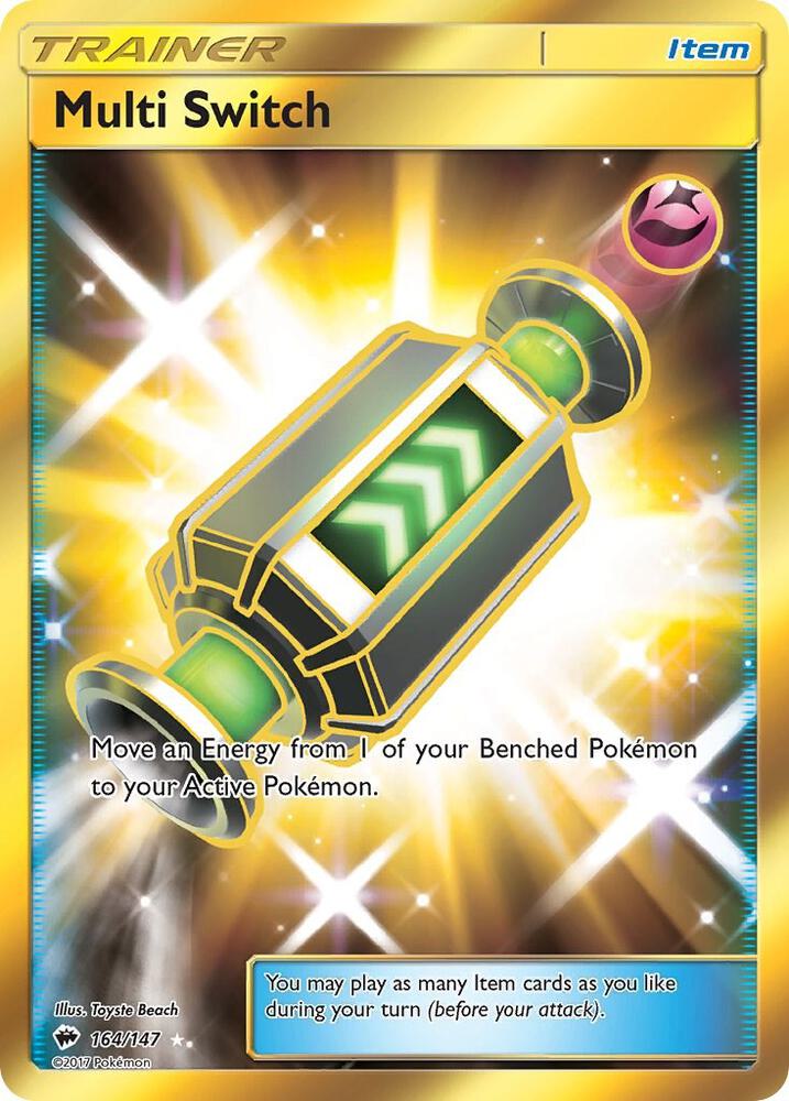 Multi Switch 164/147 (SM - Burning Shadows)  - Holofoil | Good Games Cannington