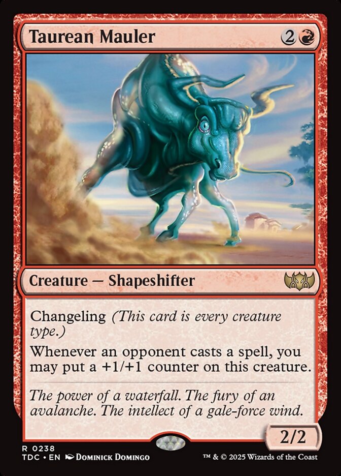 Taurean Mauler 238 (Commander: Tarkir: Dragonstorm)  | Good Games Cannington
