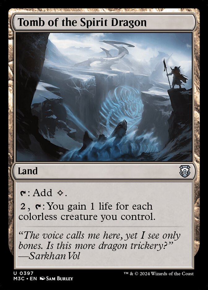 Tomb of the Spirit Dragon 397/411 (Commander: Modern Horizons 3)  | Good Games Cannington