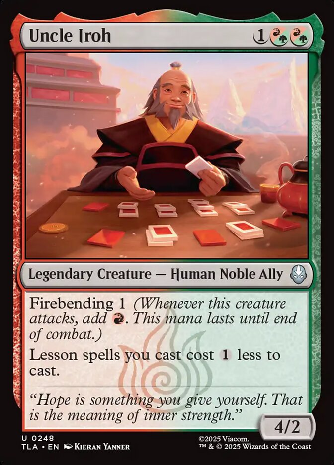 Uncle Iroh 248 (Avatar: The Last Airbender)  - Foil | Good Games Cannington