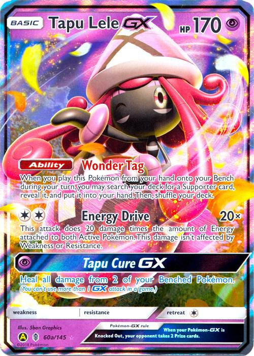 Tapu Lele GX 060a/145 (Alternate Art Promos)  - Holofoil | Good Games Cannington