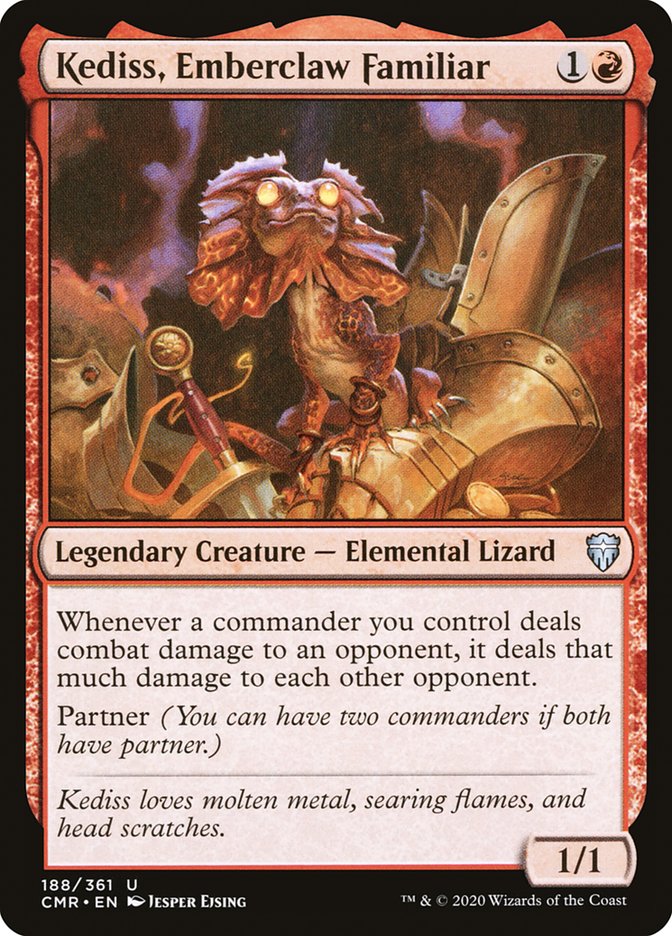 Kediss, Emberclaw Familiar 188 (Commander Legends)  | Good Games Cannington