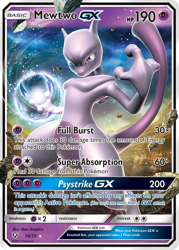 Mewtwo GX 39/73 (Shining Legends)  - Holofoil | Good Games Cannington