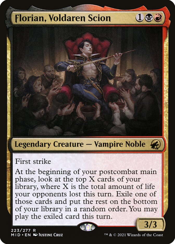 Florian, Voldaren Scion 223/277 (Innistrad: Midnight Hunt)  | Good Games Cannington