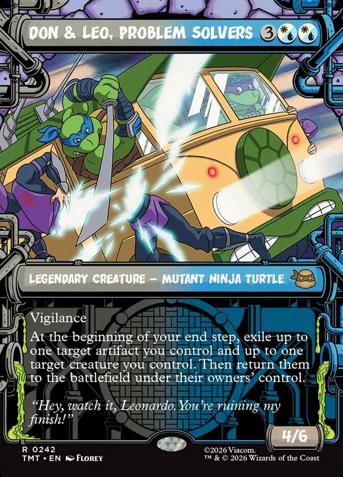 Don and Leo, Problem Solvers 242 (Teenage Mutant Ninja Turtles)  | Good Games Cannington