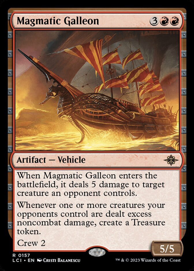 Magmatic Galleon 157/291 (The Lost Caverns of Ixalan)  | Good Games Cannington
