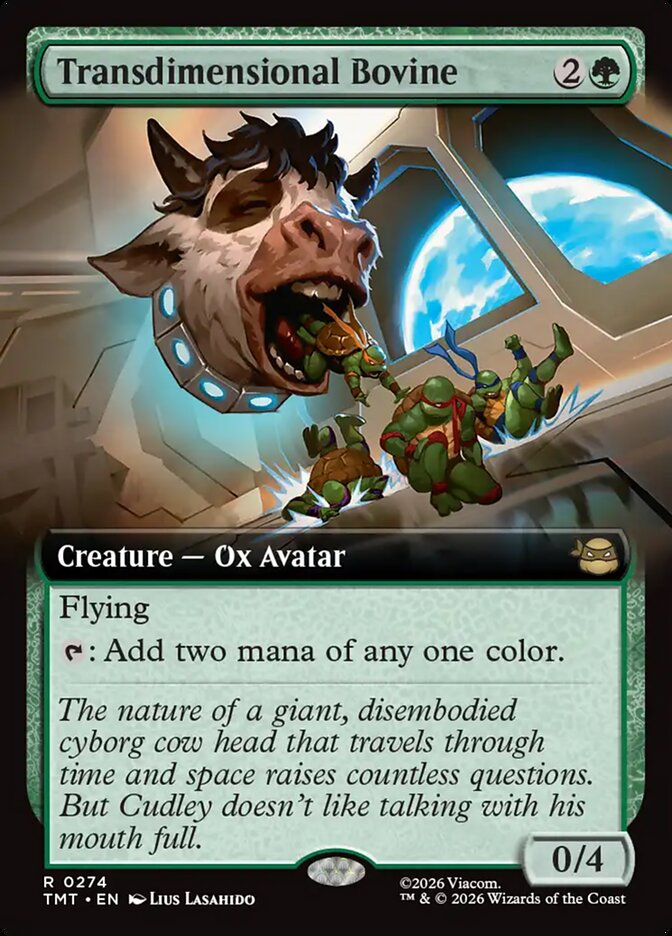 Transdimensional Bovine  274 (Teenage Mutant Ninja Turtles)  - Extended Art | Good Games Cannington