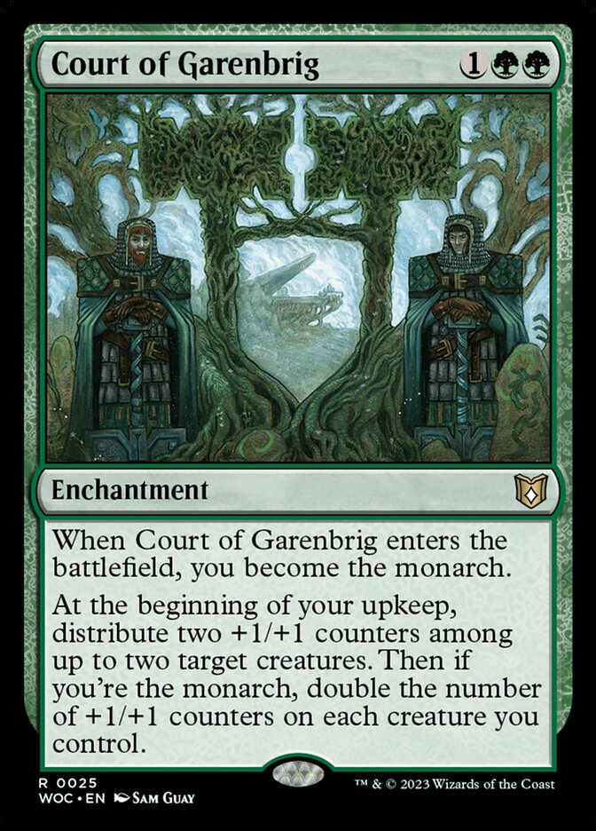 Court of Garenbrig 25 (Commander: Wilds of Eldraine)  | Good Games Cannington