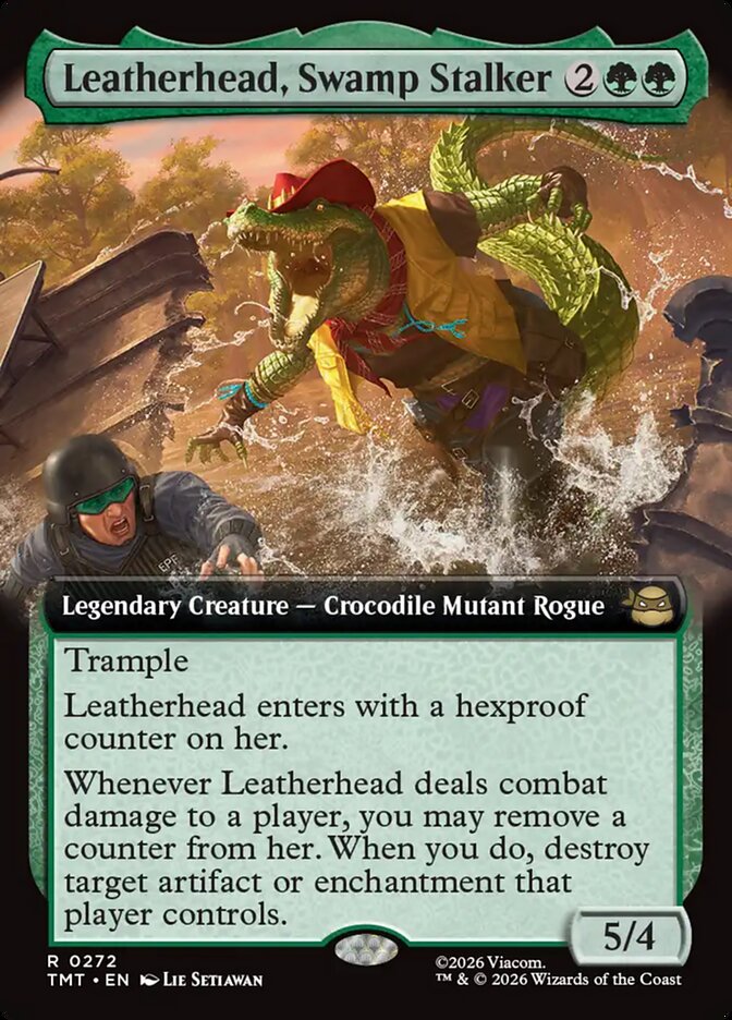 Leatherhead, Swamp Stalker 272 (Teenage Mutant Ninja Turtles)  - Foil | Good Games Cannington