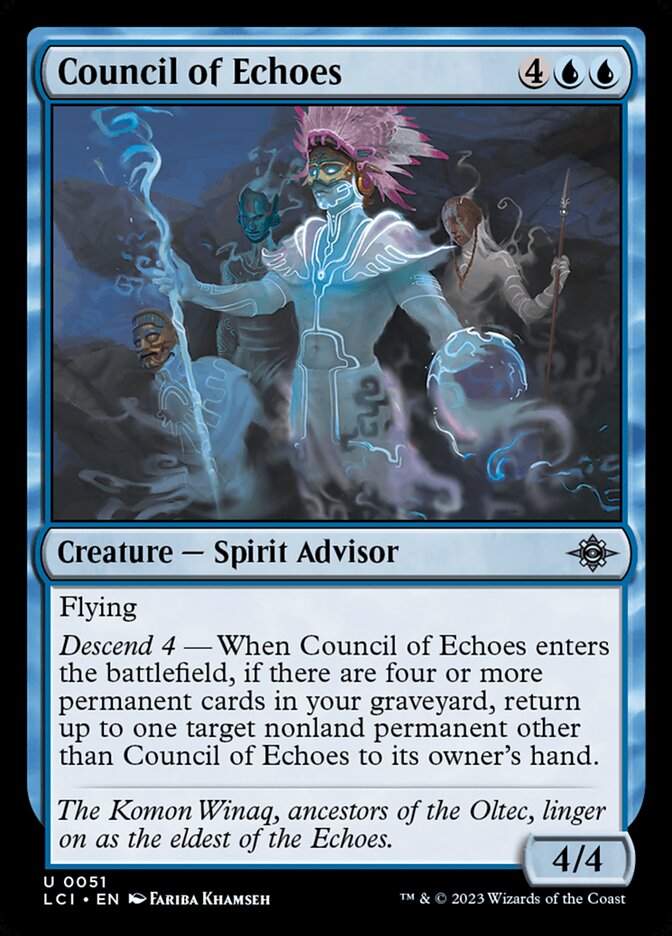 Council of Echoes 51 (The Lost Caverns of Ixalan)  - Foil | Good Games Cannington