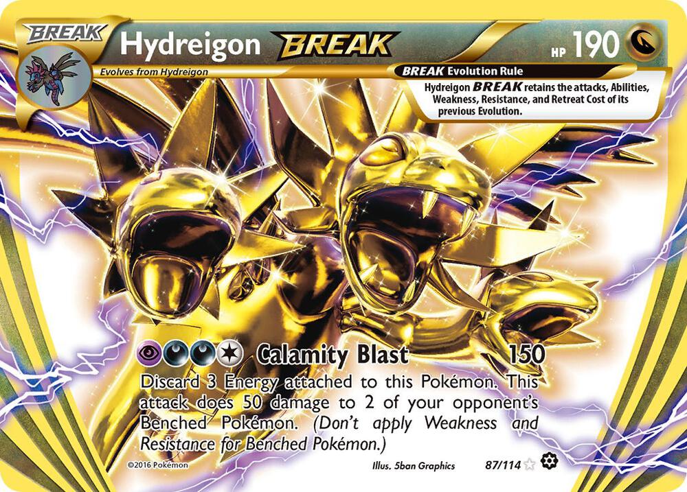 Hydreigon BREAK (XY - Steam Siege)  - Holofoil | Good Games Cannington