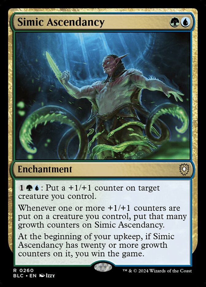 Simic Ascendancy 260 (Commander: Bloomburrow)  | Good Games Cannington