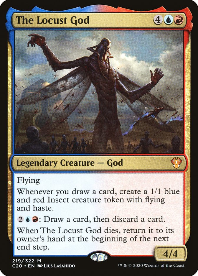 The Locust God 219/322 (Commander 2020)  | Good Games Cannington