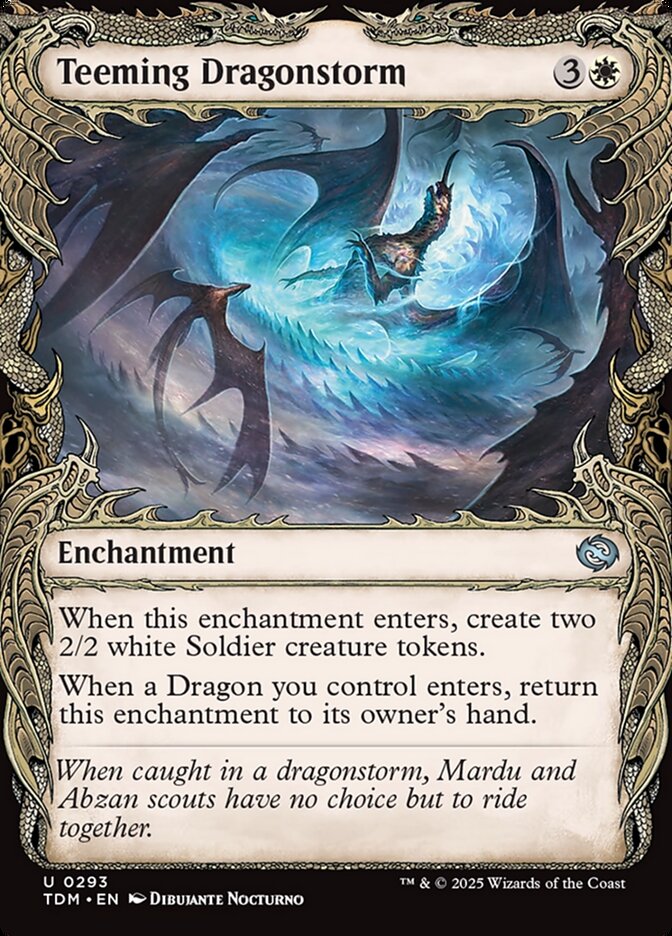 Teeming Dragonstorm 293 (Tarkir: Dragonstorm)  | Good Games Cannington