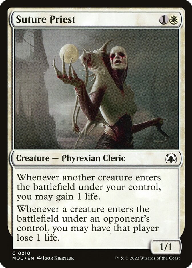 Suture Priest 210/444 (Commander: March of the Machine)  | Good Games Cannington