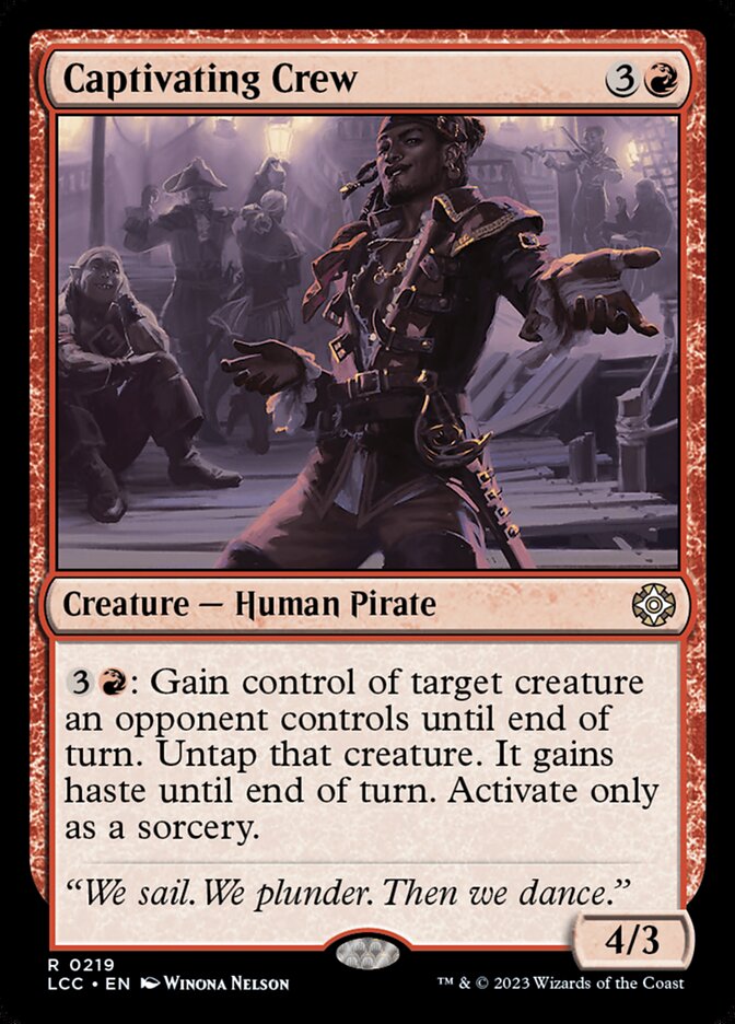 Captivating Crew 219 (Commander: The Lost Caverns of Ixalan)  | Good Games Cannington