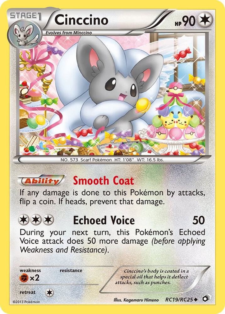 Cinccino RC19/RC25 (Legendary Treasures: Radiant Collection)  - Holofoil | Good Games Cannington