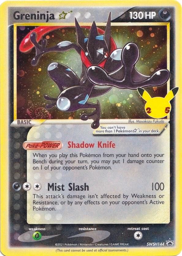Greninja Star SWSH144 (SWSH: Sword & Shield Promo Cards)  - Holofoil | Good Games Cannington