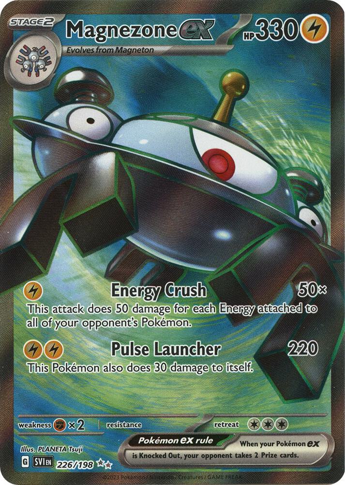 Magnezone ex 226 198 226/198 (SV01: Scarlet & Violet Base Set)  - Holofoil | Good Games Cannington