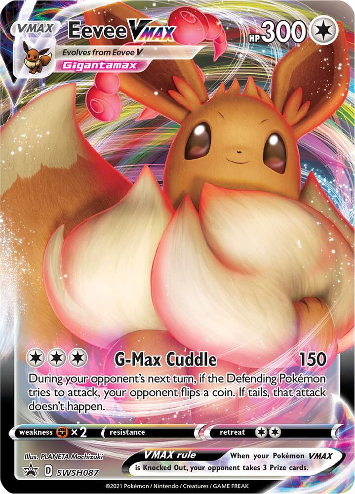 Eevee VMAX SWSH087 (SWSH: Sword & Shield Promo Cards)  - Holofoil | Good Games Cannington