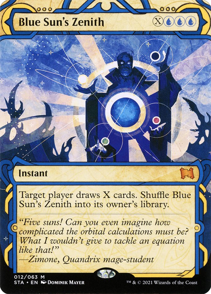 Blue Sun's Zenith 12/63 (Strixhaven: Mystical Archives)  | Good Games Cannington