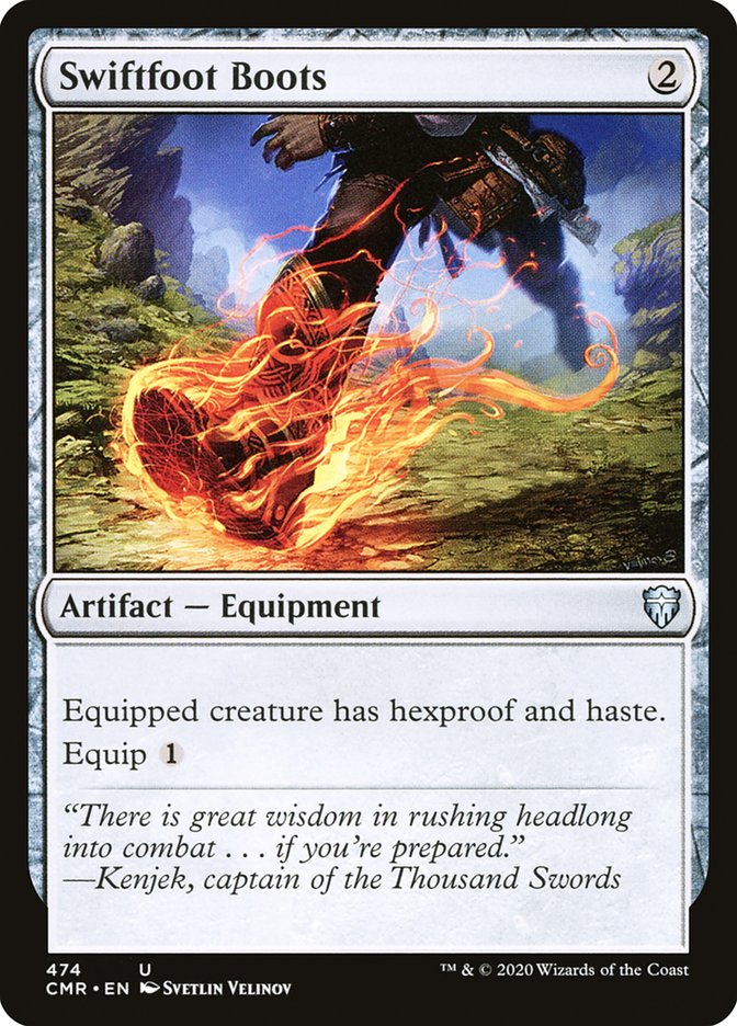 Swiftfoot Boots 474/361 (Commander Legends)  | Good Games Cannington