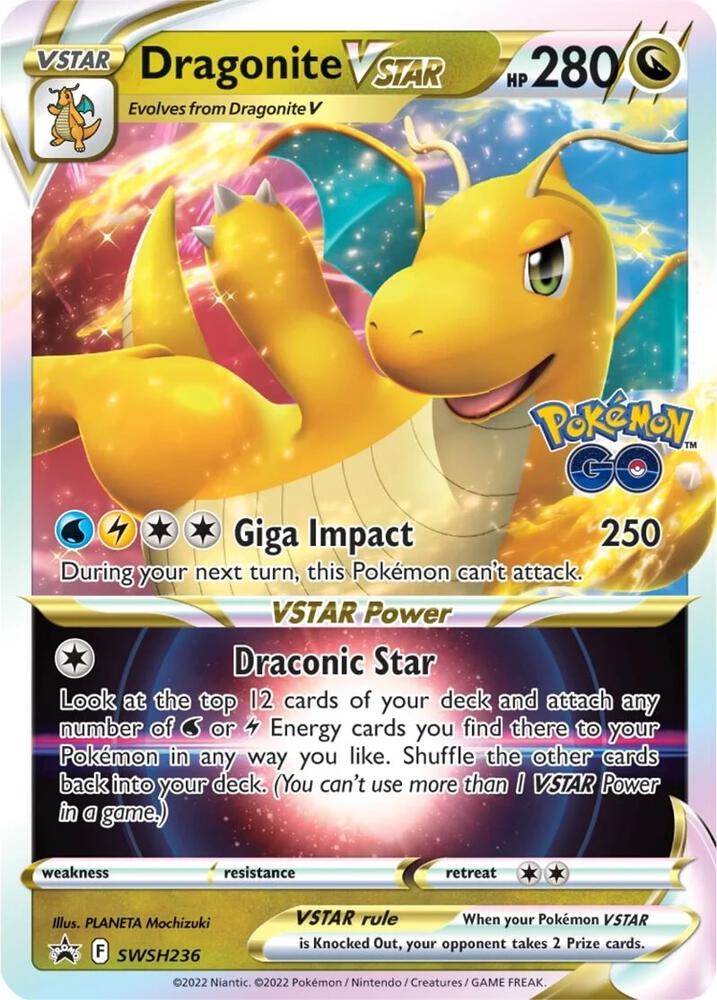 Dragonite VSTAR SWSH236 (SWSH: Sword & Shield Promo Cards)  - Holofoil | Good Games Cannington