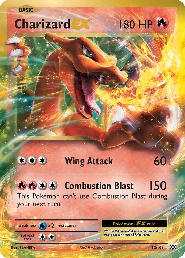 Charizard EX 12/108 (XY - Evolutions)  - Holofoil | Good Games Cannington