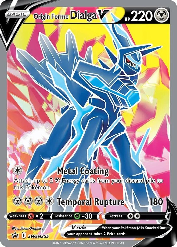 Origin Forme Dialga V SWSH255 (SWSH: Sword & Shield Promo Cards)  - Holofoil | Good Games Cannington