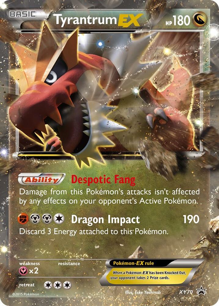 Tyrantrum EX (XY Promos)  - Holofoil | Good Games Cannington