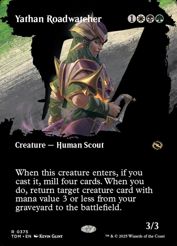 Yathan Roadwatcher 375 (Tarkir: Dragonstorm)  | Good Games Cannington