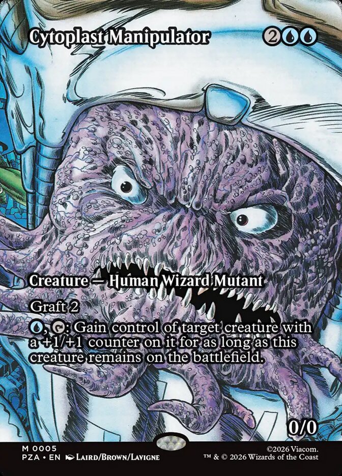 Cytoplast Manipulator 5/20 (Teenage Mutant Ninja Turtles Source Material)  - Borderless Foil | Good Games Cannington