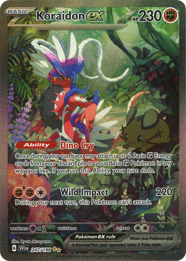 Koraidon ex 247/198 (SV01: Scarlet & Violet Base Set)  - Holofoil | Good Games Cannington