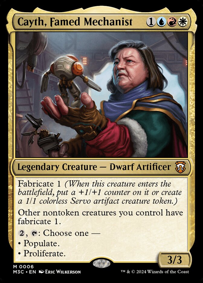 Cayth, Famed Mechanist 6/411 (Commander: Modern Horizons 3)  | Good Games Cannington