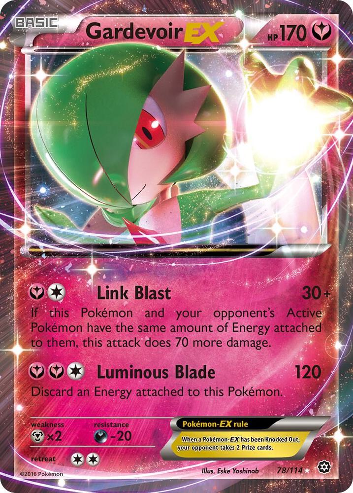Gardevoir EX 78/114 (XY - Steam Siege)  - Holofoil | Good Games Cannington
