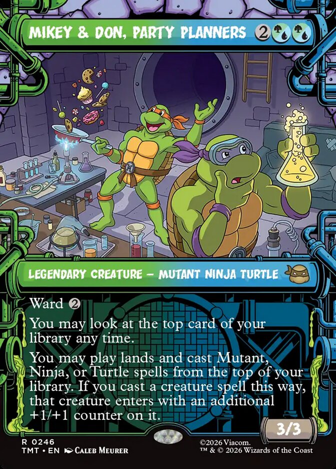 Mikey & Don, Party Planners 246 (Teenage Mutant Ninja Turtles)  | Good Games Cannington